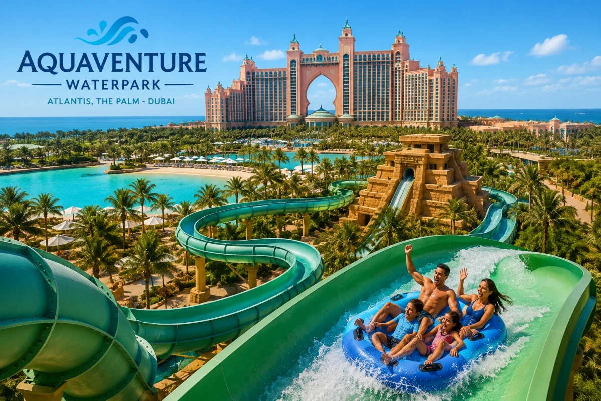 Aquaventure Waterpark Tickets Dubai at Atlantis The Palm