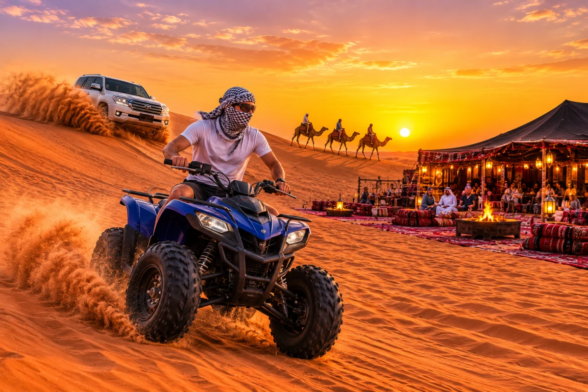Desert Safari Dubai With Quad Bike
